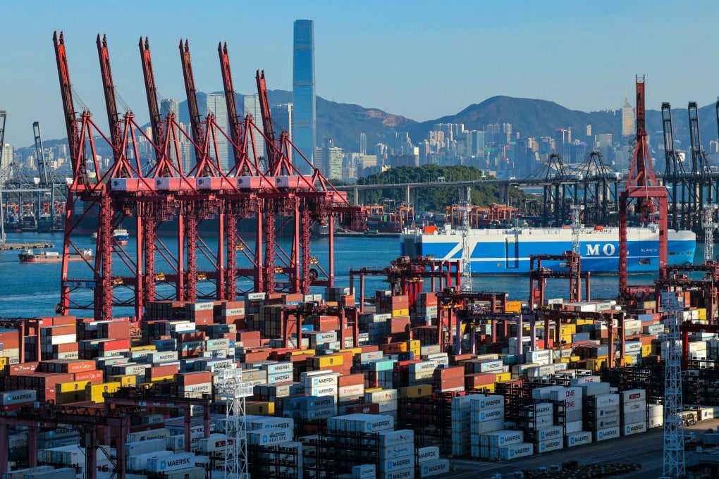 Kwai Chung Container Terminal. Finance chief Paul Chan has all called for the city to focus on growing sectors such as smart and green shipping. Photo: Jelly Tse