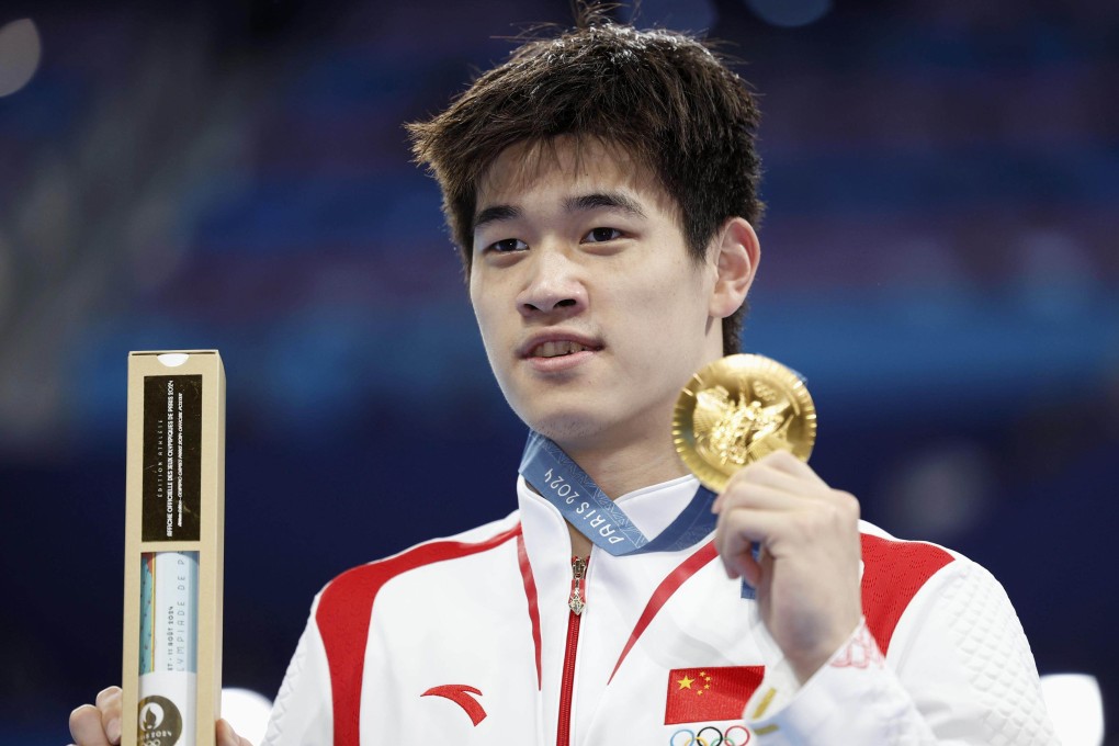 China’s Pan Zhanle’s world-record shattering 100 metres freestyle race led to criticism over how it was achieved. Photo: Kyodo