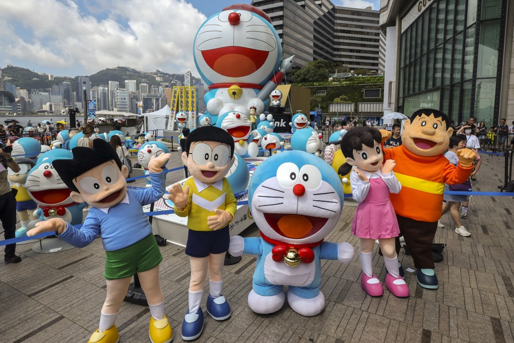 A Doraemon mega event in Hong Kong attracted 5 million people over the past four weeks. Photo: Dickson Lee