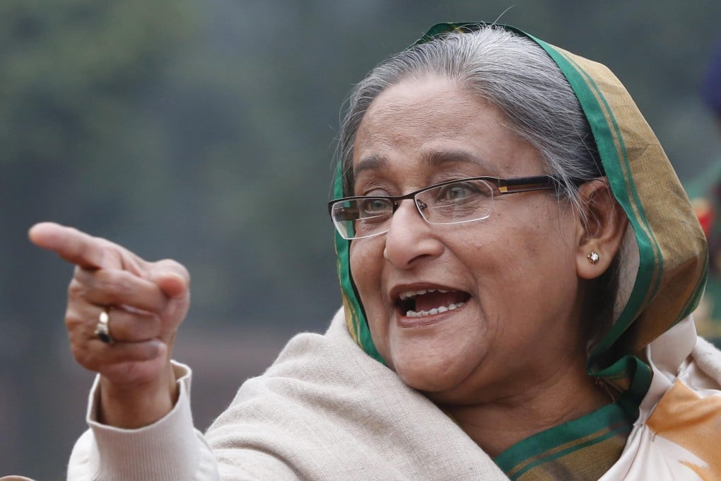 The complainant blamed ousted PM Sheikh Hasina and six top figures, who had called for strong action to quell the violence, over the police killing of a man during civil unrest last month. Photo: AP