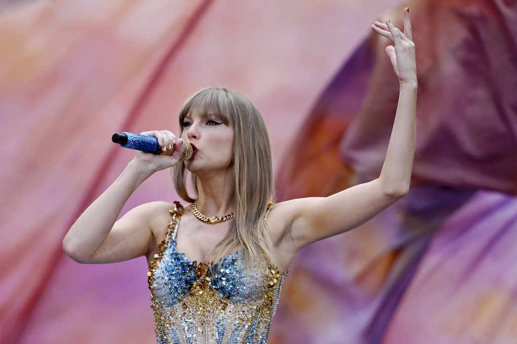 Taylor Swift performs at Wembley Stadium on June 21 in London. Photo: TNS