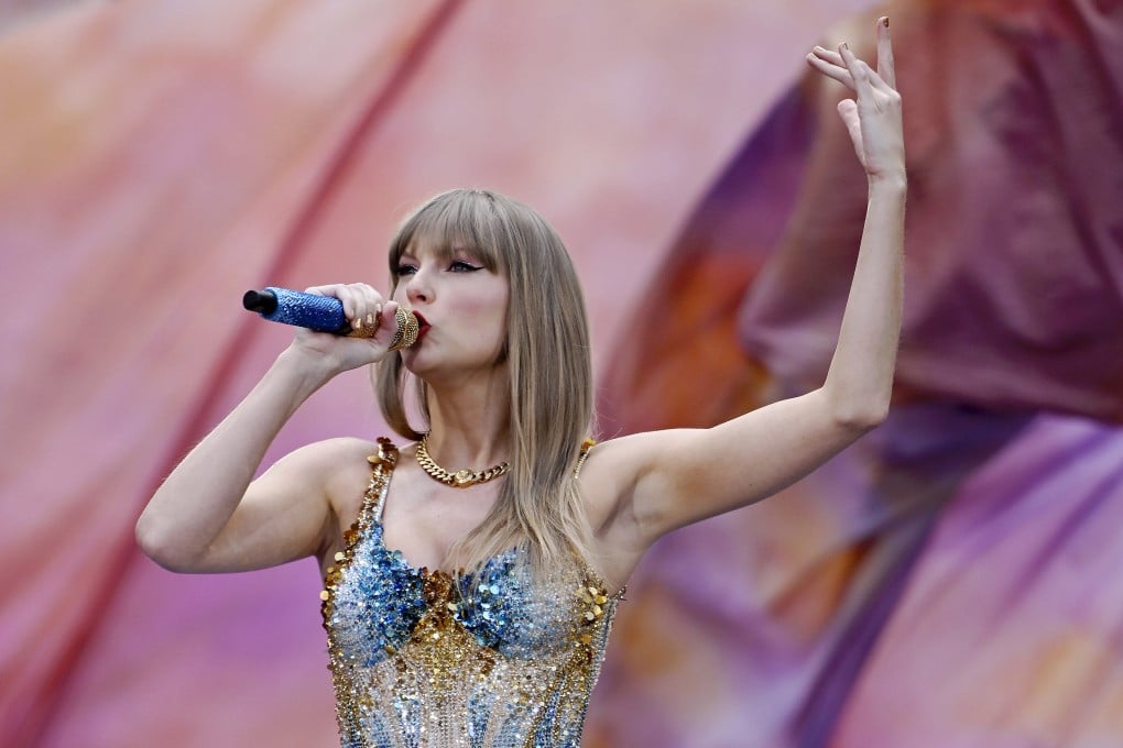 Taylor Swift performs at Wembley Stadium on June 21 in London. Photo: TNS
