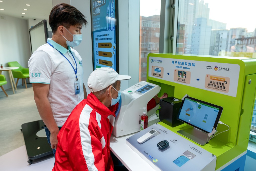 Yau Tsim Mong District Health Center Express. Free mental health assessments have been launched to identify risks of emotional distress. Photo: Lok Sin Tong