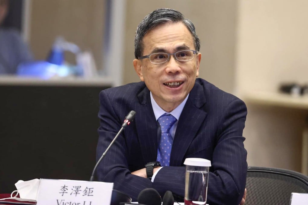 Chairman Victor Li Tzar-kuoi says bets against Hong Kong’s long-term outlook have been wrong in the past. Photo: Facebook/John KC Lee