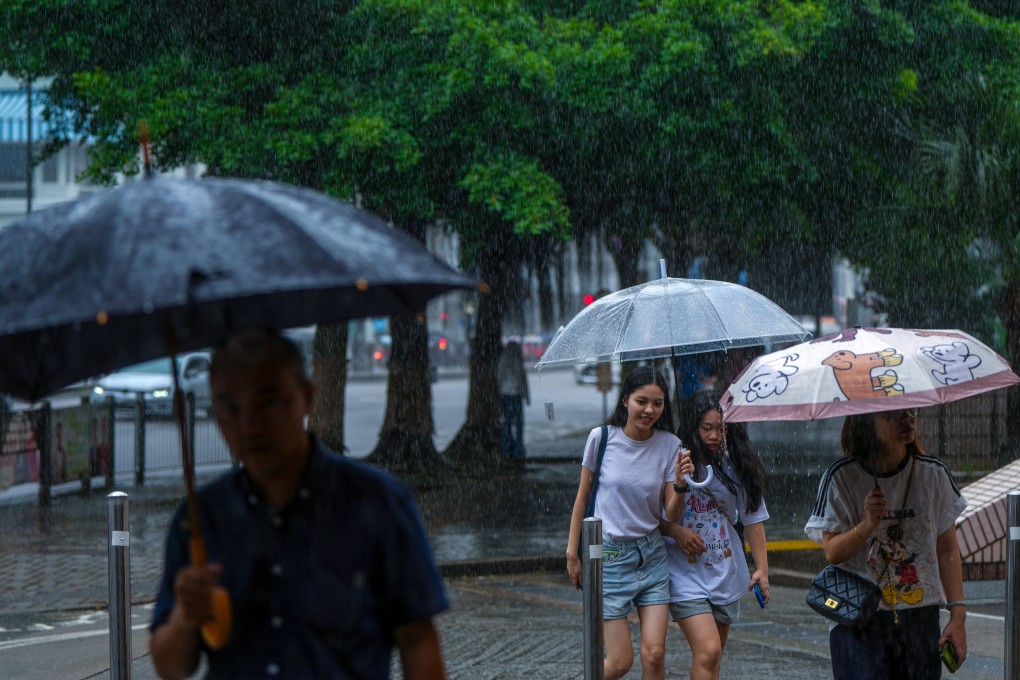 Heavy rains may affect Hong Kong in a couple of hours. Photo: Sam Tsang