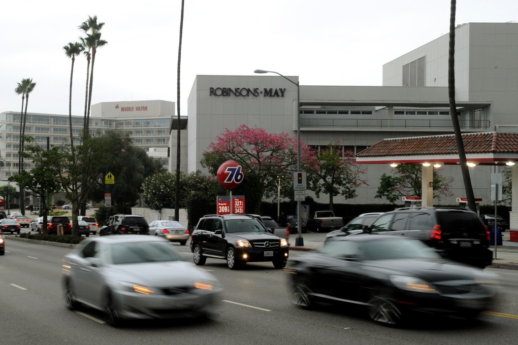 Beverly Hills is a magnet for high-end shoppers and, occasionally, for criminals. Photo: AFP