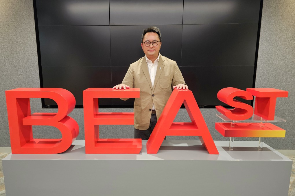 Stephen Leung, group chief information officer of Bank of East Asia, said the bank’s Beast platform will hold its inaugural fintech day in October. Photo: Enoch Yiu