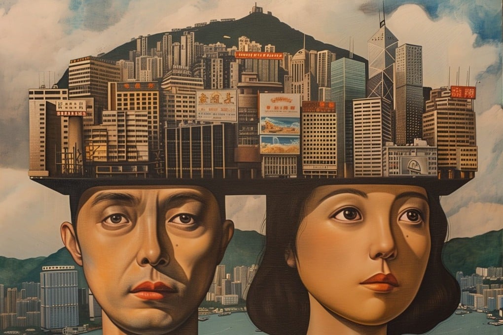 Amid a prevailing culture of overwork and mental health stigma, Hongkongers are turning to the non-human empathy offered by chatbots like ChatGPT, Claude and Eliza. Illustration: Midjourney