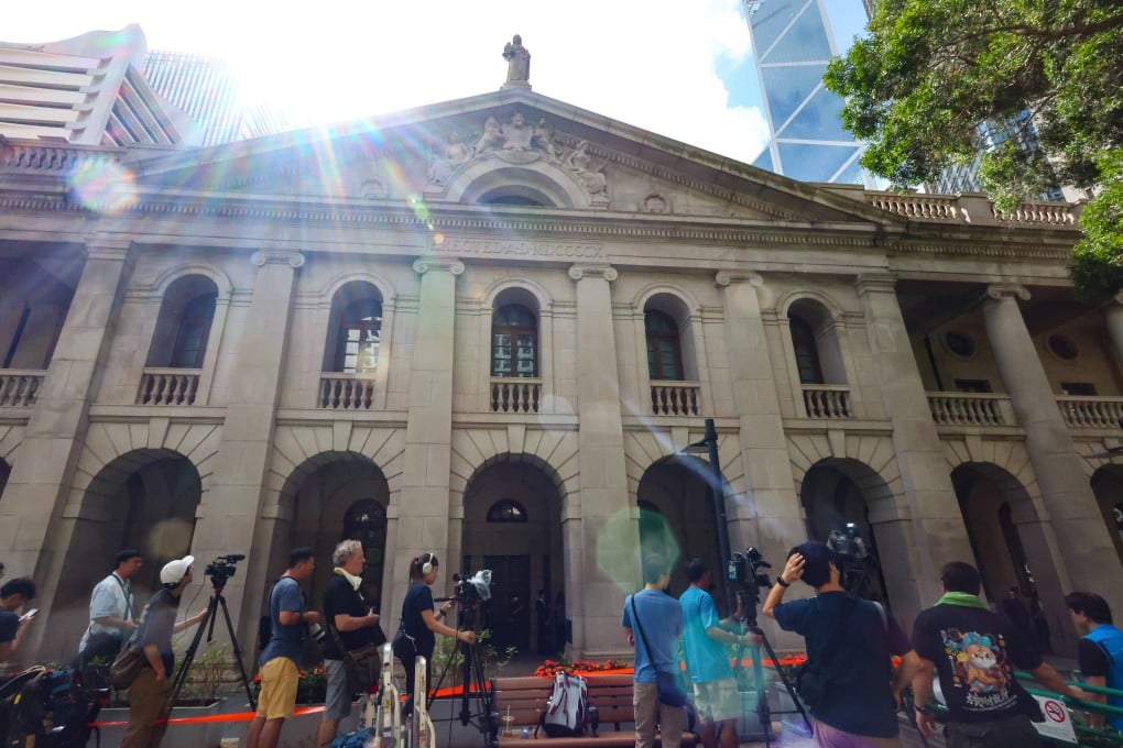 Hong Kong’s top court has rejected a bid by ex-media tycoon Jimmy Lai Chee-ying and six former opposition lawmakers to quash convictions for taking part in an unauthorised 2019 assembly. Photo: Dickson Lee