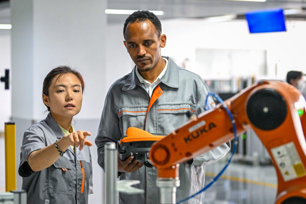 China is training instructors as well as setting up a network of schools in Africa. Photo: Xinhua