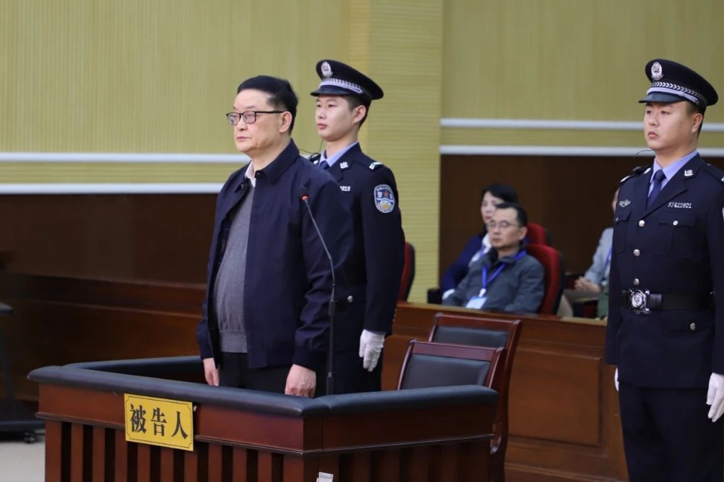 Li Yuyi, a former vice-chairman of the Chinese Football Association, has been sentenced to 11 years in prison for taking over 12 million yuan in bribes. Photo: CCTV