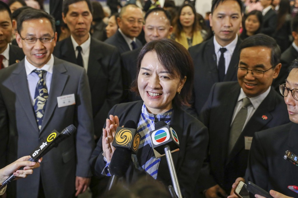 Lu Xinning (centre) was in Hong Kong for five years. Photo: Sam Tsang