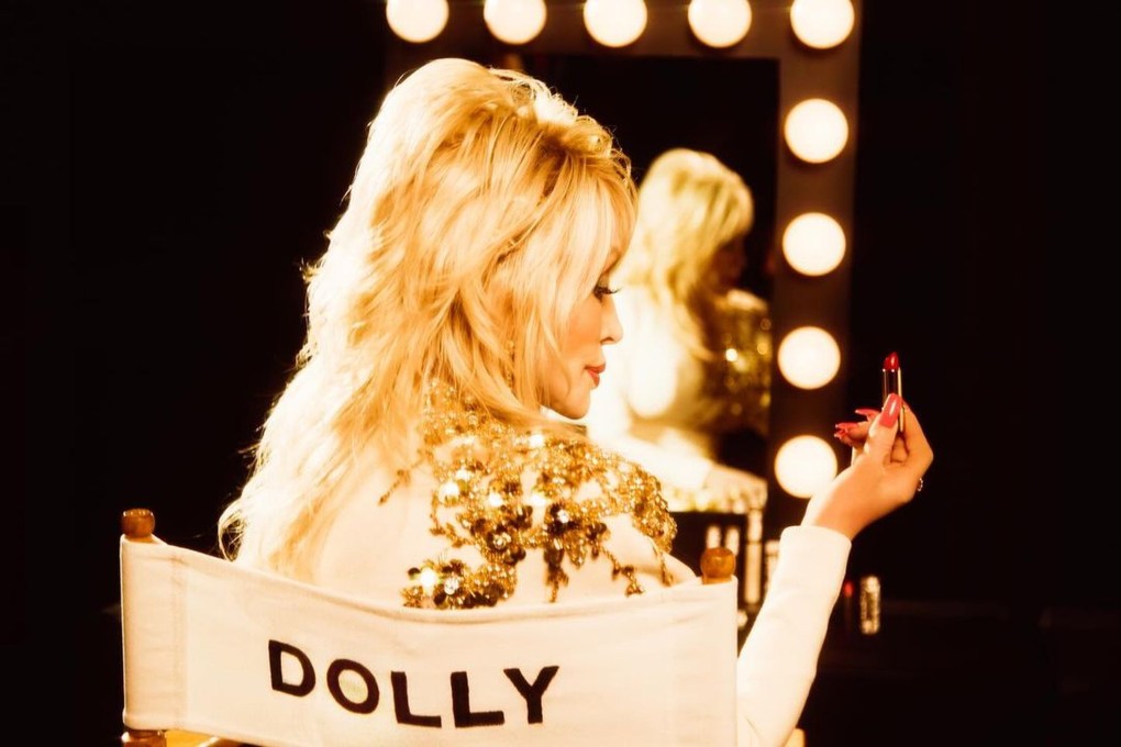 Dolly Beauty, by Dolly Parton, will feature lipsticks named after the country superstar’s hit songs. Photo: Instagram/@dollybeauty