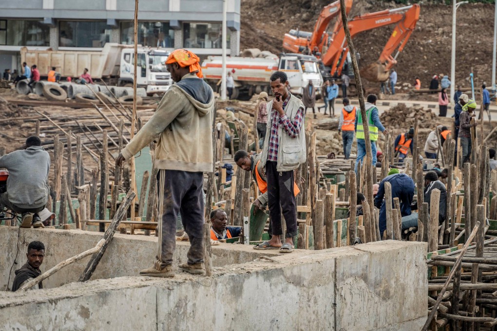 In Ethiopia, the Addis Ababa  urban renewal project highlights the need for cement in Africa, and opportunities for Chinese cement companies. Photo: AFP