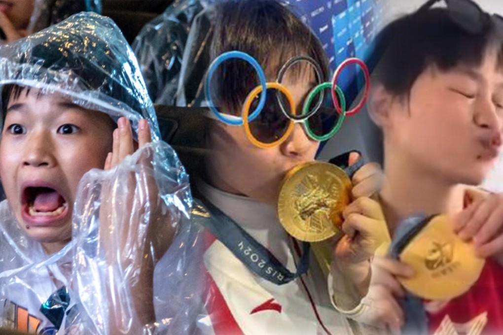 Critics of China’s Olympic diving queen Quan Hongchan have faced an online backlash after they described her as an “idiot” and accused her of being uneducated. Photo: SCMP composite/Douyin/Sohu/China.com.cn