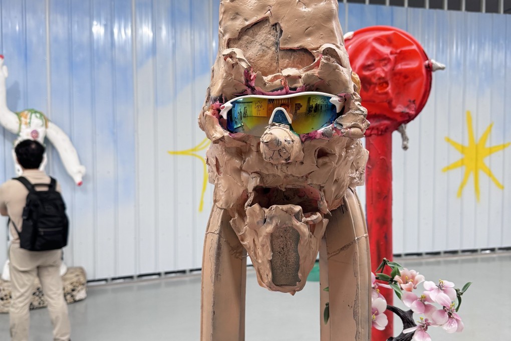 After (2024) by Zhou Yilun. The work is part of “Summer Huts”, the Chinese artist’s solo exhibition at Sea World Culture and Arts Centre in Shenzhen. Photo: Cheung Hok-hang