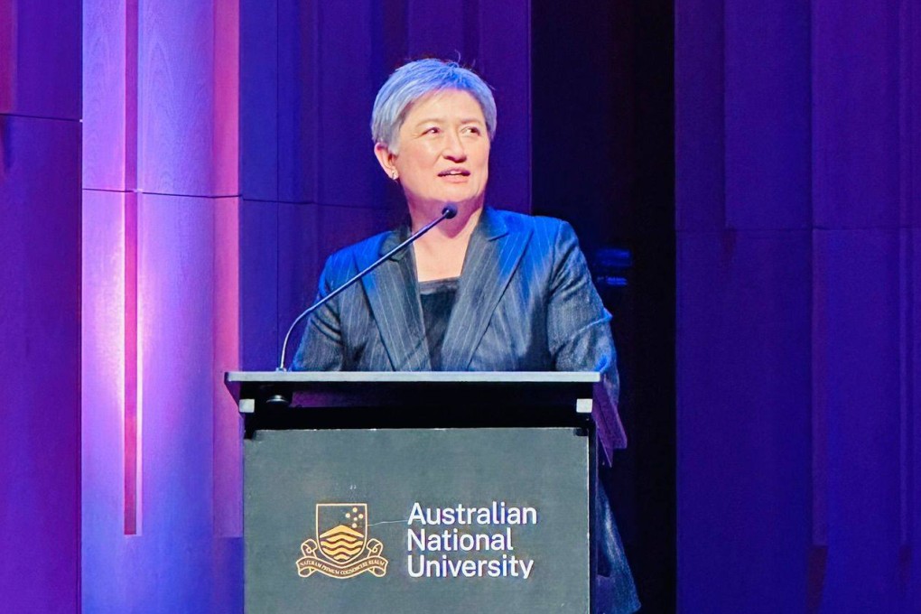 Penny Wong speaking at the Centre for Asian-Australian Leadership, established by the Australian National University to address the underrepresentation of Asian-Australians in leadership positions. Photo: Erin Chew