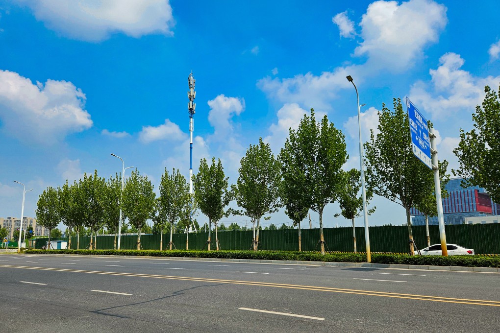 A view of Foxconn’s new business headquarters in Zhengzhou, capital of central Henan province. Photo: Coco Feng