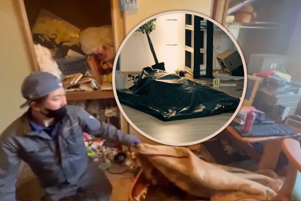 Professional house cleaners hired by a man in Japan were shocked to find the remains of his “missing” mother beneath some bedclothes. Photo: SCMP composite/Shutterstock/QQ.com