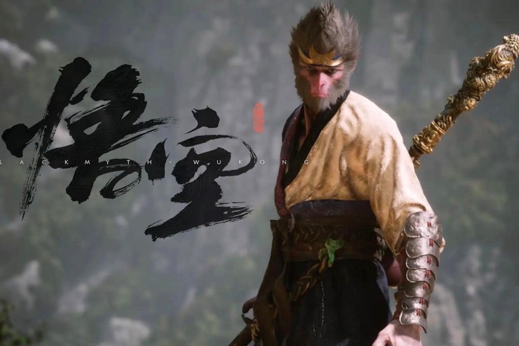 The poster for the video game Black Myth: Wukong, the first AAA game to come out of China. Photo: Game Science