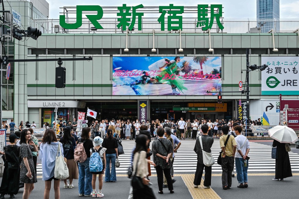 Lime launched e-scooters in Tokyo’s busiest districts, including Shinjuku. Photo: AFP