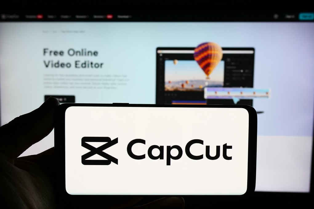 ByteDance-owned video-editing app CapCut, which has GenAI features, has been widely adopted by TikTok, Douyin and Instagram users. Photo: Shutterstock