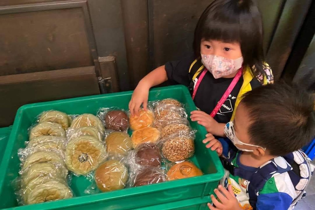 Young volunteers for Breadline which connects volunteers with bakeries to collect bread that is safe to eat but has not been sold and deliver it to those in need. Photo: Handout