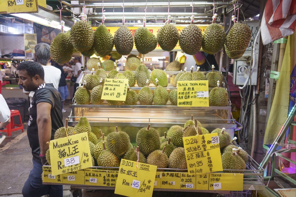 The pungent durian is one of China’s most popular fruits, making the country’s enormous market a prize exporters seek eagerly. Photo: AP
