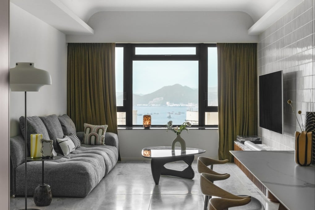 A Hong Kong high-rise home becomes a stylish and contemporary home, blending New York vibes with practical Japanese design. Photo: Courtesy Hoo