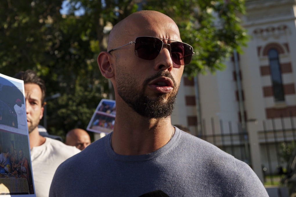 Romanian police have raided several houses belonging to the British-American influencer Andrew Tate. Photo: AP