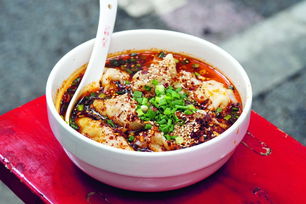 Hongyou chaoshou – red oil dumplings – is a popular breakfast dish in Sichuan province. The recipe features in Michael Zee’s cookbook Zao Fan: Breakfast of China, among others for little-known breakfast dishes from across China. Photo: Bloomsbury Publishing