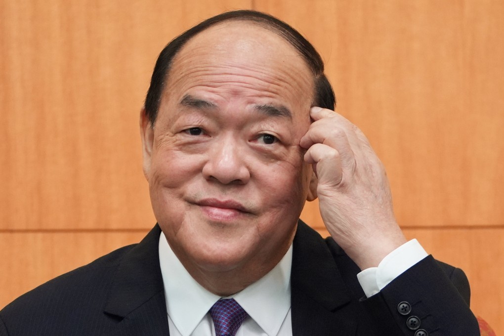 Macau Chief Executive Ho Iat-seng has said he has “deep feelings” for the city following his decision not to seek another term. Photo: Eugene Lee