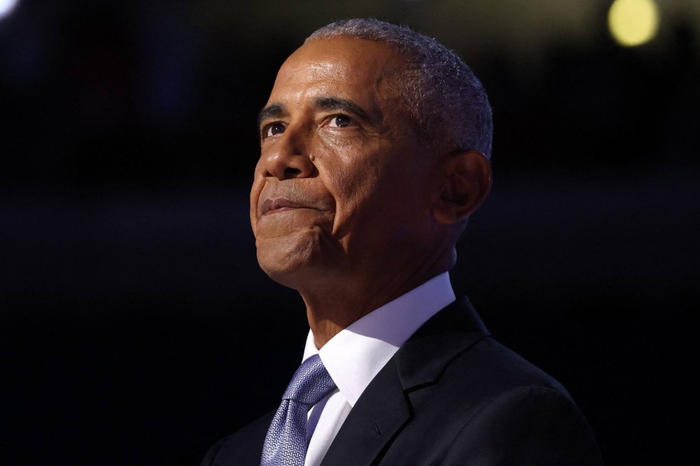Former US President Barack Obama speaks during the second day of the Democratic National Convention on August 20. Photo: Getty