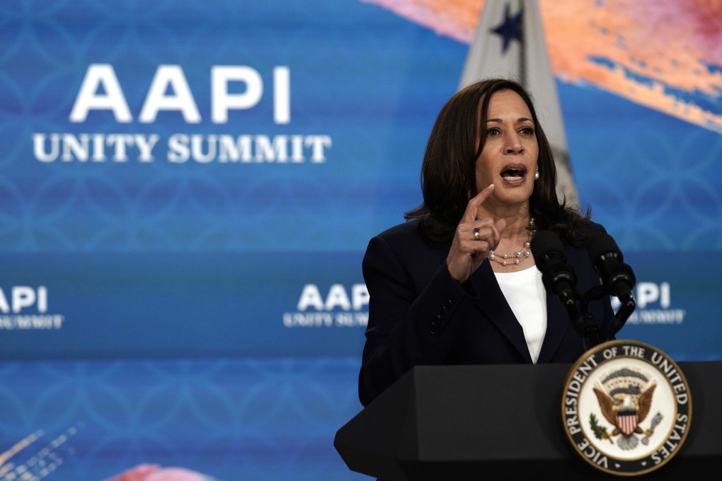 Asian-Americans see US Vice-President Kamala Harris’ ascent to the top of the Democratic Party ticket as indicative of the community’s growing political power. Photo: Abaca Press/TNS