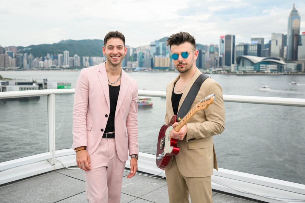 Canadian pop duo Crash Adams will perform by Victoria Harbour on August 25. Elsewhere in Hong Kong, a musical with a diverse cast, an art exhibition and a non-binary fashion show will cater to a broad spectrum of tastes. Photo: Harbour City