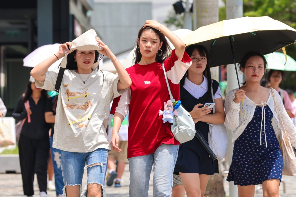 The Observatory has said an anticyclone will bring hot weather to Hong Kong in the next couple of day. Photo: Jelly Tse