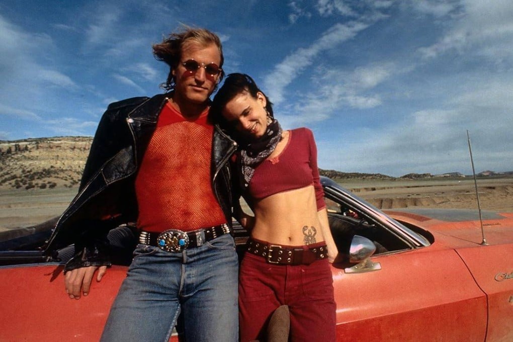Woody Harrelson (left) and Juliette Lewis in a still from Natural Born Killers. The 1994 movie remains the most provocative film of Oliver Stone’s career and one of the most controversial movies ever. Photo: Warner Bros