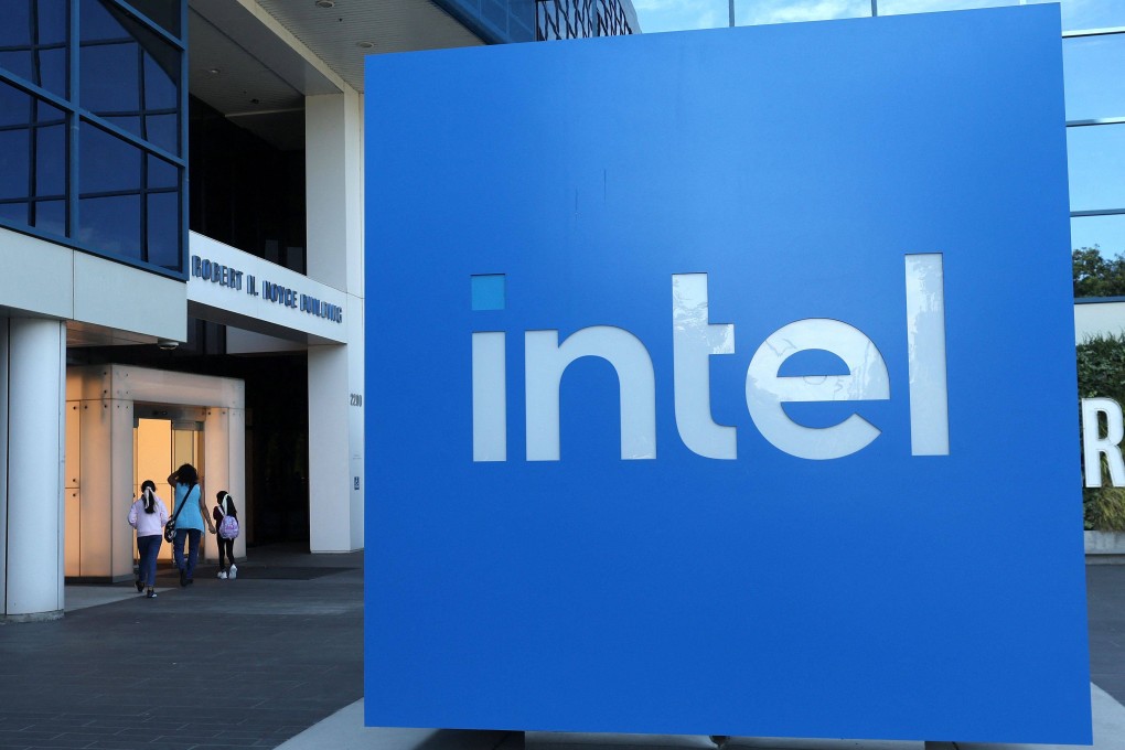 The Intel headquarters in Santa Clara, California. Photo: Getty Images via AFP