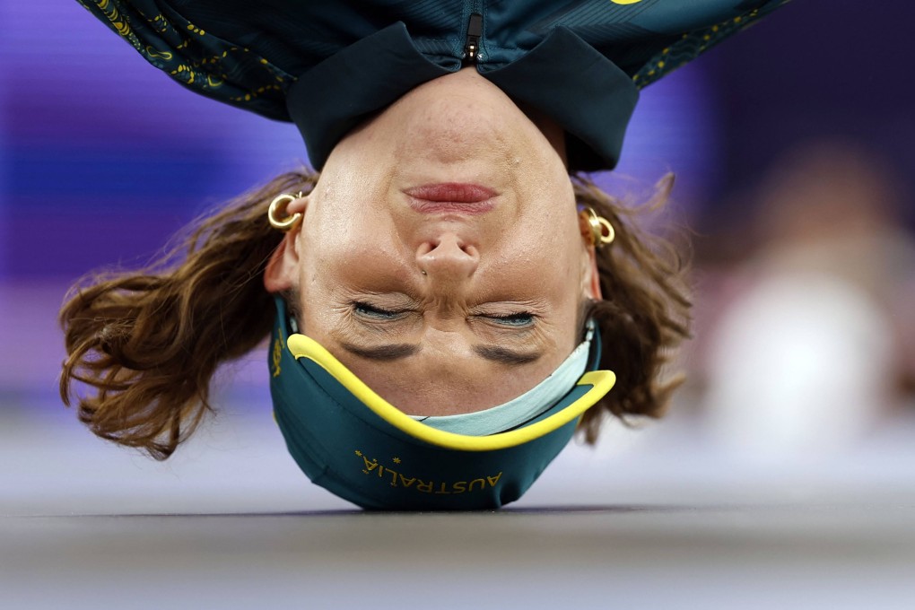 Australia’s Rachael Gunn aka Raygun competes in the women’s breaking dance round robin of the Paris 2024 Olympic Games on August 9. Photo: AFP