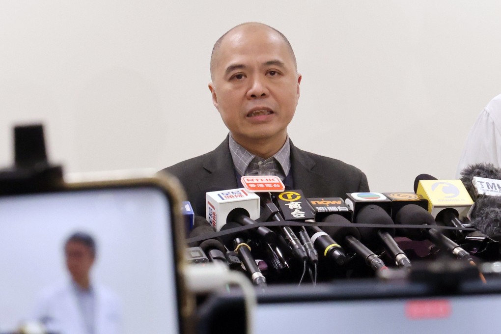 Dr Tang Kam-shing, the chairman of a panel set up to investigate an incident where a patient ended up in intensive care after a feeding tube was incorrectly inserted. Photo: Jelly Tse