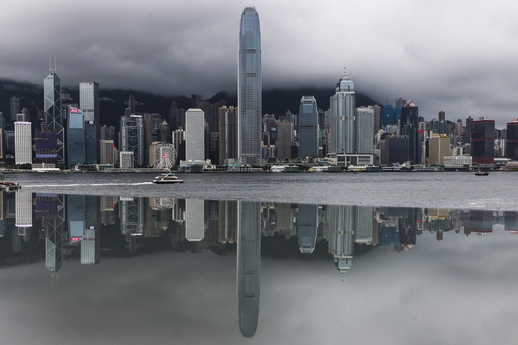 The Hong Kong skyline on a cloudy day. Photo: K.Y. Cheng