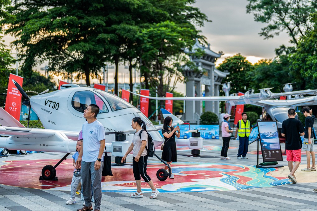 The Guangzhou Low-Altitude Air Show was held in China’s Guangdong province in June. Photo: Xinhua