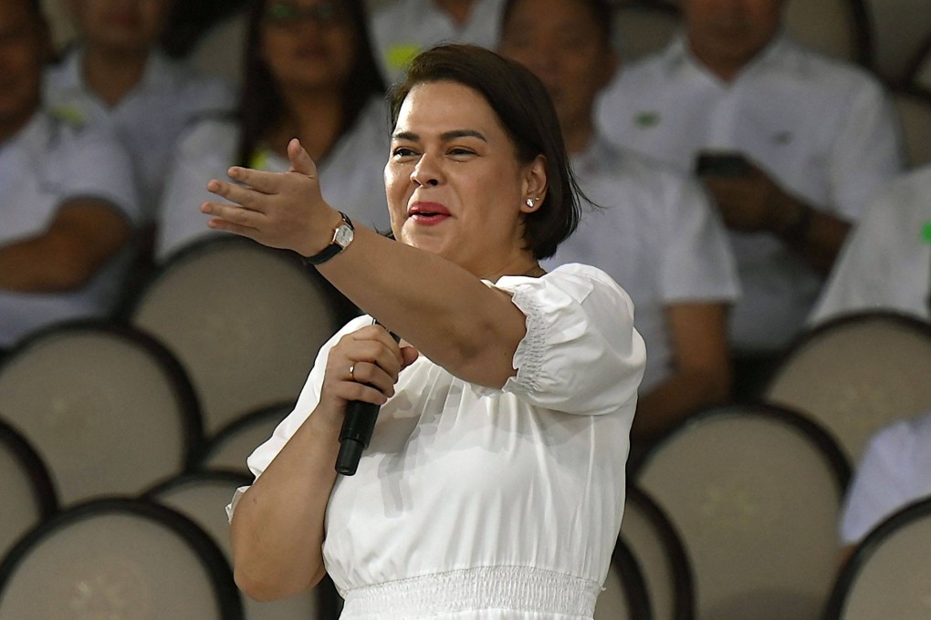 A book written by the Philippines’ Vice President, Sara Duterte, has sparked controversy after a senator questioned the use of taxpayer funds for its printing. Photo: AFP