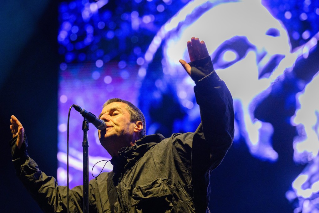 Liam Gallagher performs at a festival in Budapest, Hungary, on August 9, 2024. He and his brother, Noel, both hinted on social media they would announce an Oasis reunion this week, 15 years after the Britpop band broke up following a row between the brothers. Photo: EPA