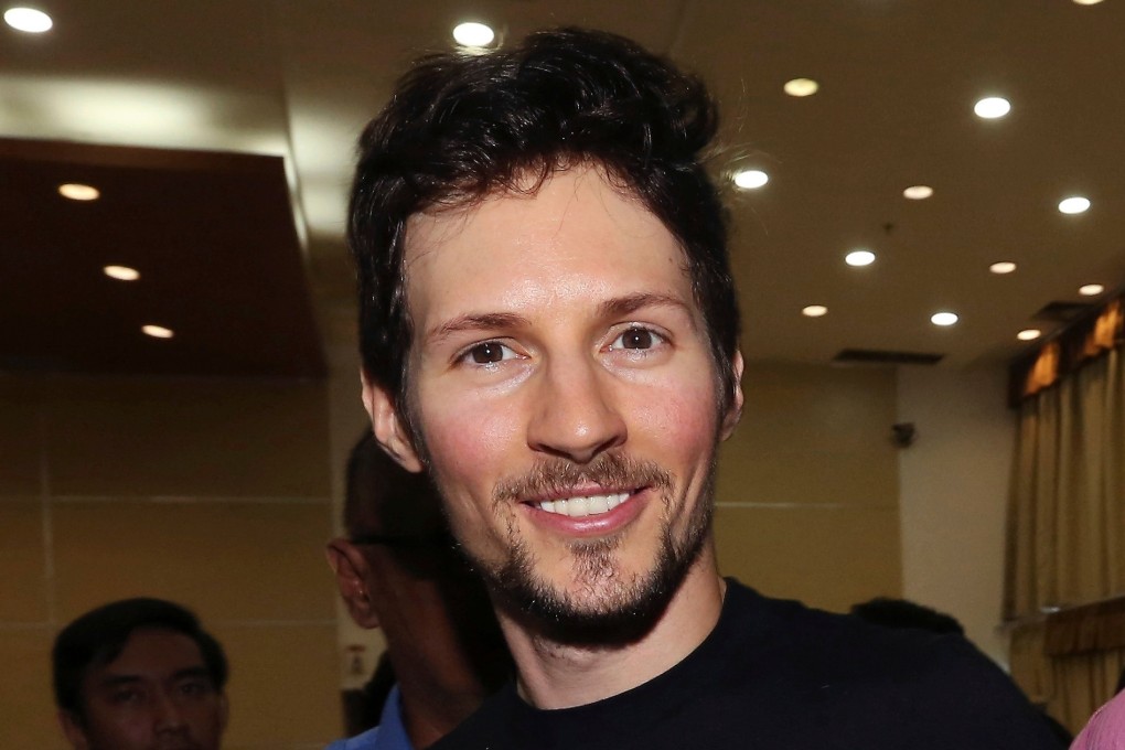 Pavel Durov, the founder and CEO of the messaging service Telegram, in 2017. File photo: AP