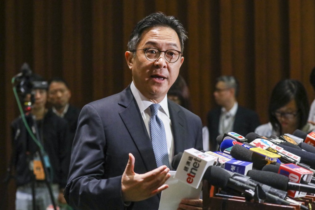Kenneth Chen, a former Legco secretary general of administration, has been appointed as a vice-president at CUHK. Photo: Dickson Lee