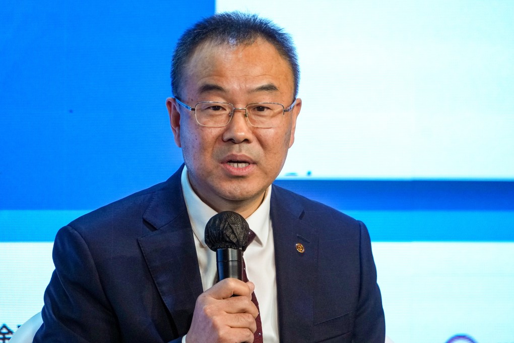 Liu Jin, President of Bank of China, during the Global Financial Leaders’ Investment Summit at the Four Seasons Hotel in Hong Kong’s Central district on 2 November 2022. Photo: Sam Tsang.