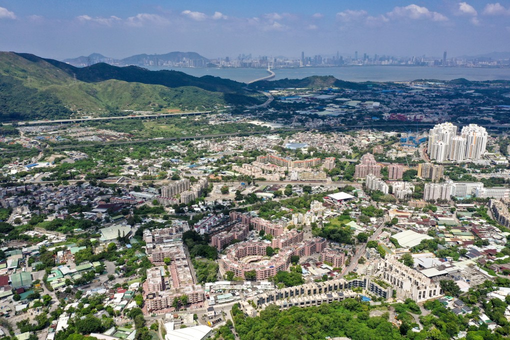 The Hung Shui Kiu area in Northern Territories, some of which includes tso/tong land. Photo: Winson Wong