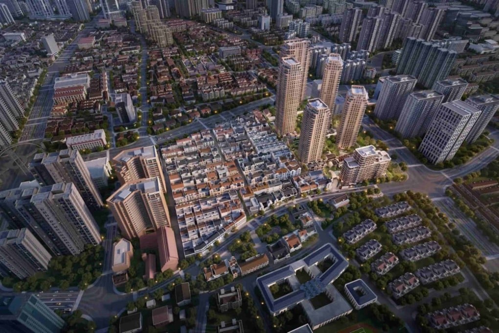 All 33 units of Blossoms China, a luxury residential project in Shanghai co-developed by Sunac China Holdings and Xinhu Zhongbao, were snapped up by homebuyers on Sunday. Photo: Handout