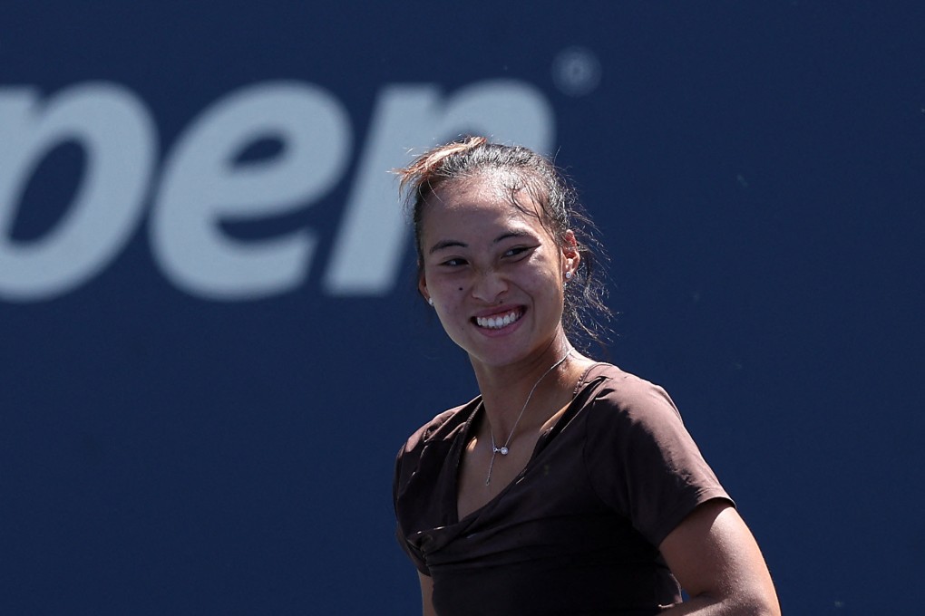 Olympic champion Zheng Qinwen is trying to become China’s first grand slam winner since Li Na in 2014. Photo: AFP